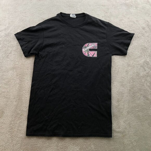 Delta Pro Weight Women Cummins T-Shirt Small Short Sleeve Black Graphic Tee Casu - Picture 9 of 10